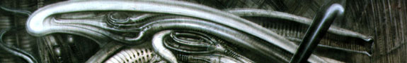 Croquis de Hans Ruedi Giger pour Alien